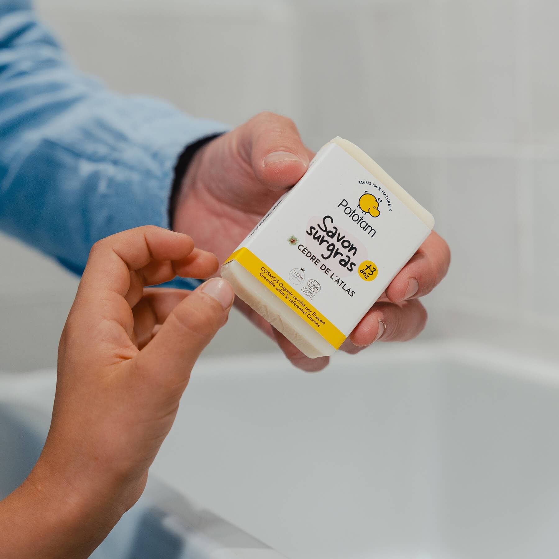 Pototam - Vendita all'ingrosso Saponette - Sapone Surgras con cedro dell'Atlas1