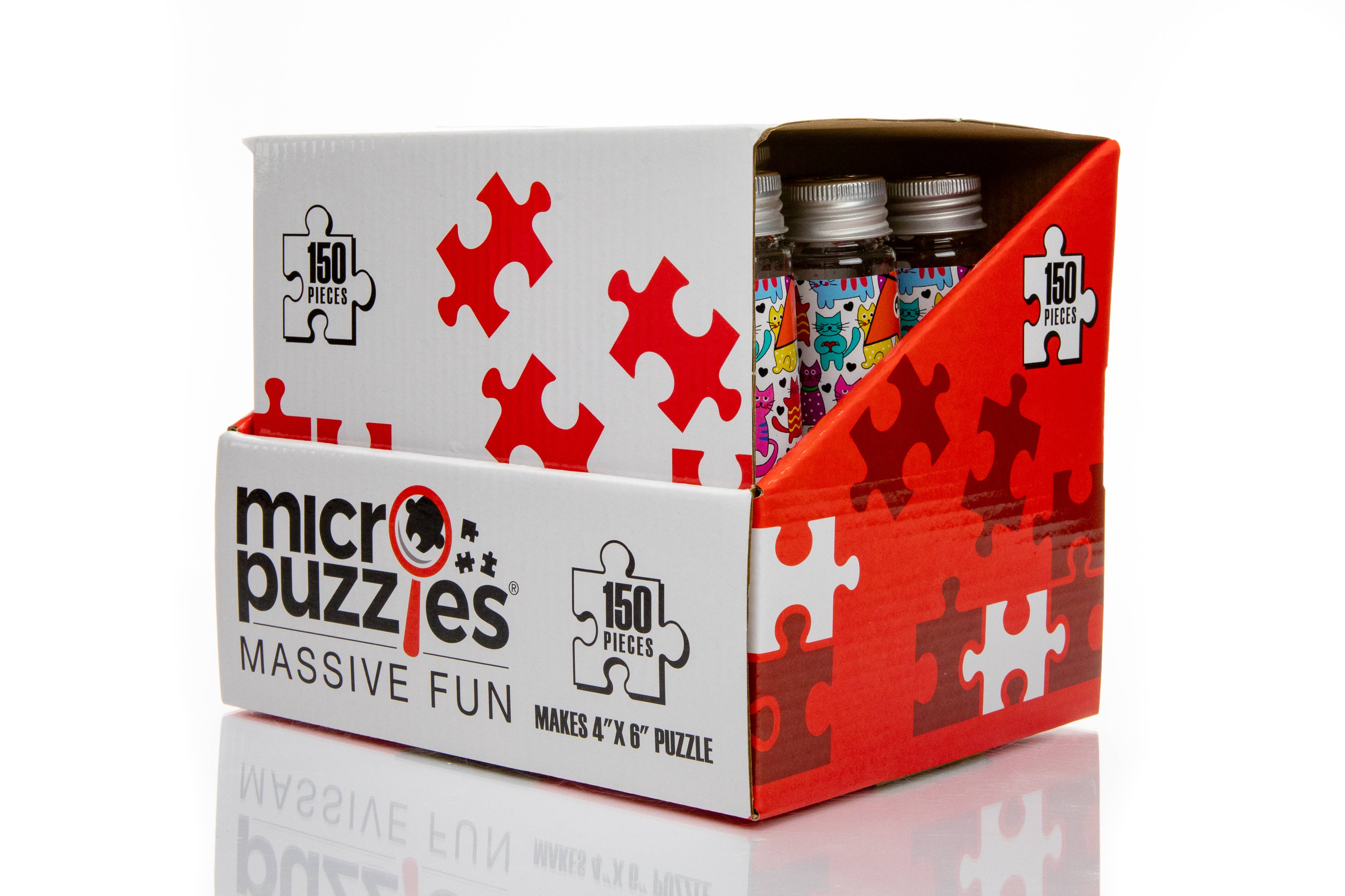 Micro Puzzles - Vente Puzzle – adulte - Présentoir en carton pleine couleur MicroPuzzles3