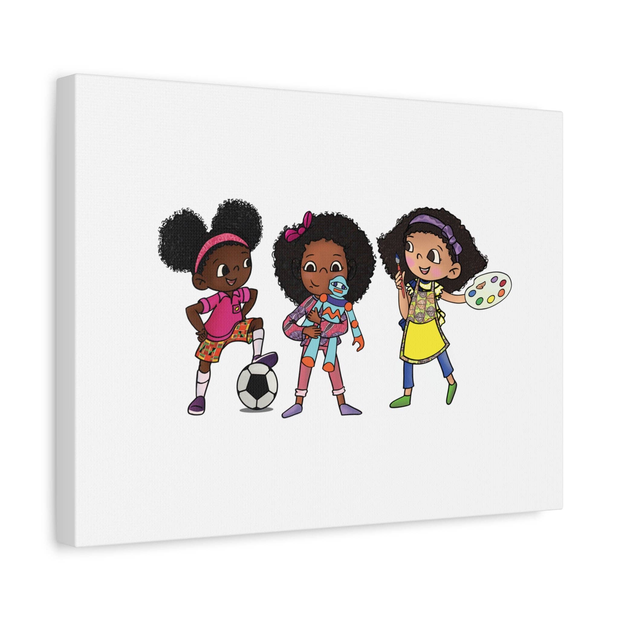 Ikuzi Dolls - Wholesale Art Print - Kids & Baby - Kids' Canvas Wall Art - Playful Characters for Creative Spaces69