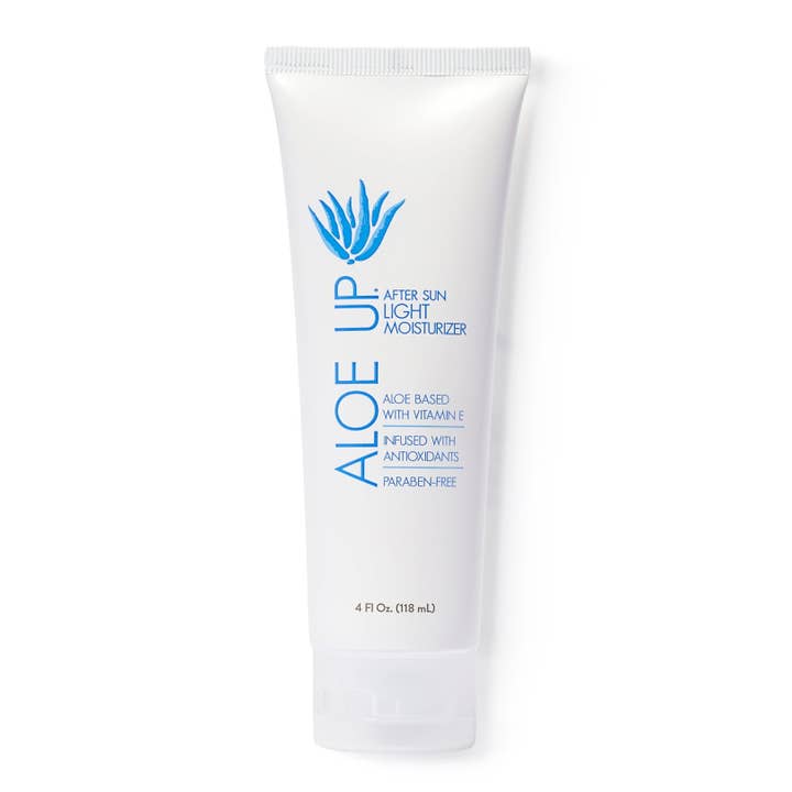 White Collection After Sun Light Moisturizer 4oz for wholesale by Aloe Up Sun & Skincare