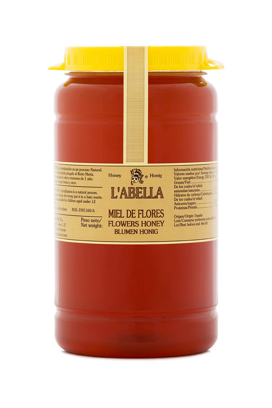 L'ABELLA MIEL - Wholesale Honey - L'Abellamel Flower Honey 2000g1