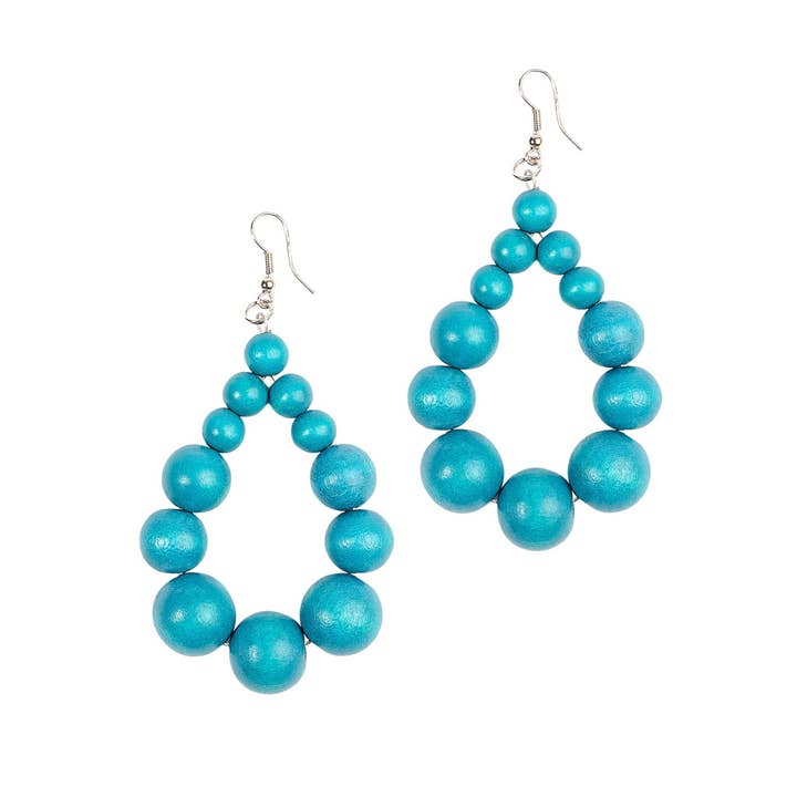 Bijondo - Wholesale Dangle Earrings - Brazil Big Wood Earrings
