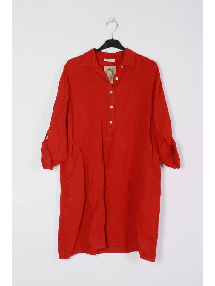 LÉA & LUC – Engroshandel Kjole - Dame – Korte kjoler i 100% hør REF. 135138