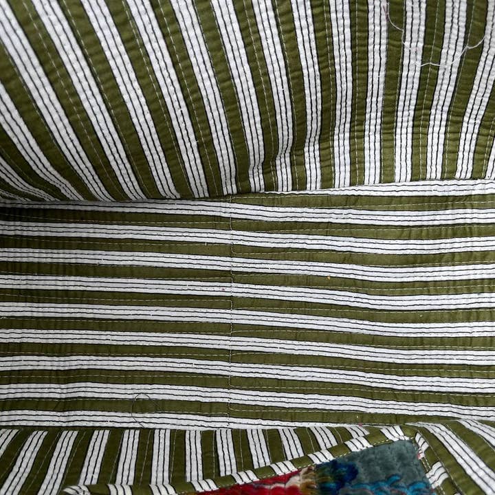 bhavnas boutique - Wholesale Tote bag – Women's - Party Wear Floral Jaipuri Quilted Velvet Cotton Women Bags5