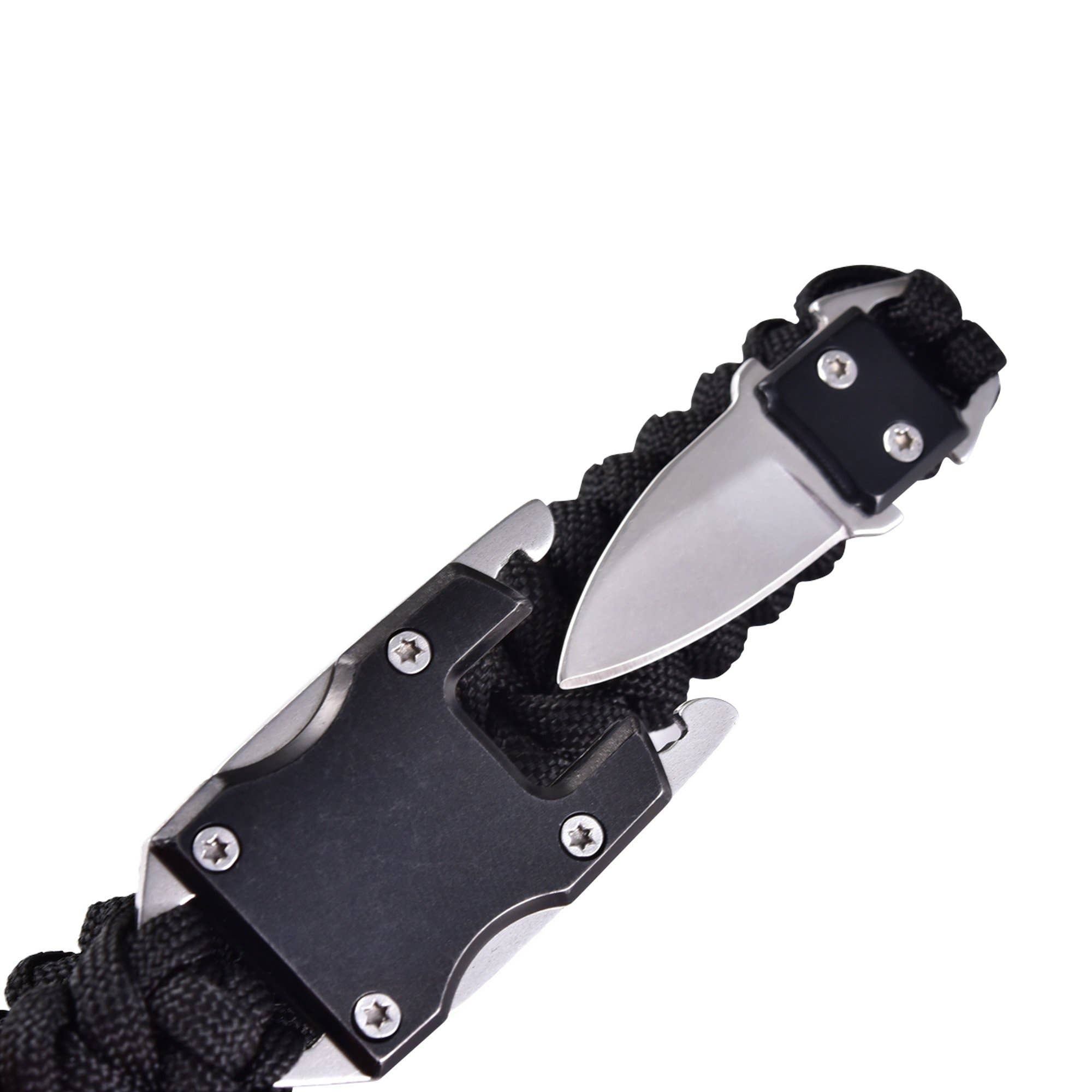 Mad Man - Vente Bracelet tissé/tressé - Bracelet de survie en paracorde6