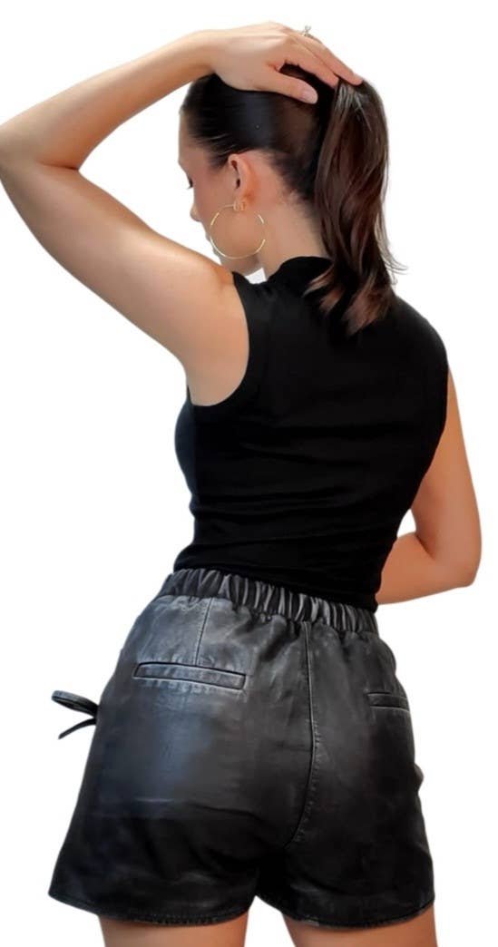 Charlie Leather - Wholesale Skort - Women's - Carmela Leather Skort 2
