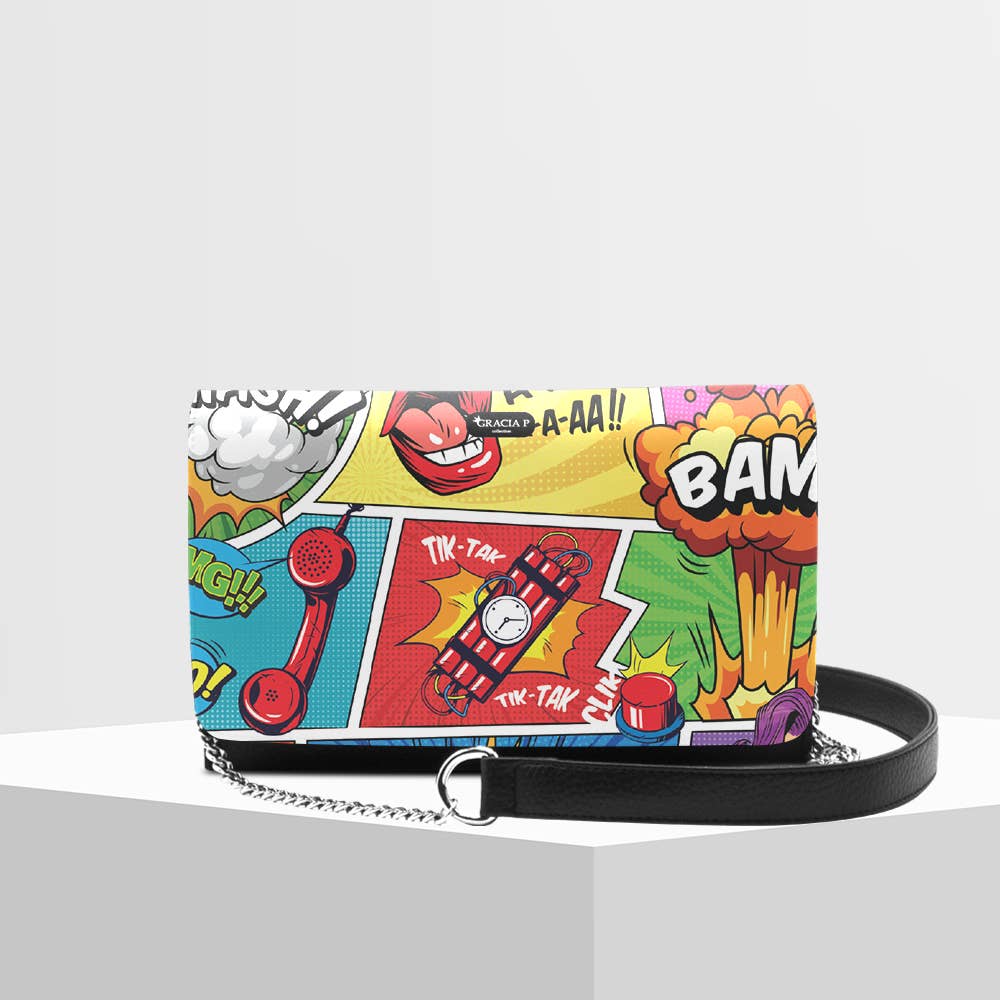 GLOBALSHOP SRL - Wholesale Crossbody Bag - Women's - Isa Bag by Gracia P - Made in Italy - Comics0