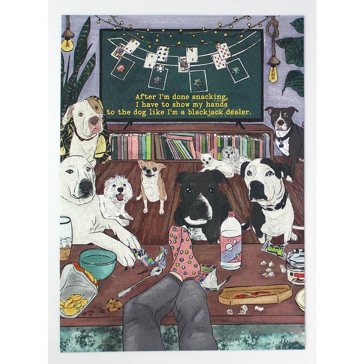ellembee gift - Wholesale Puzzle - Adult - After I'm done snacking | blackjack dealer | jigsaw puzzles1
