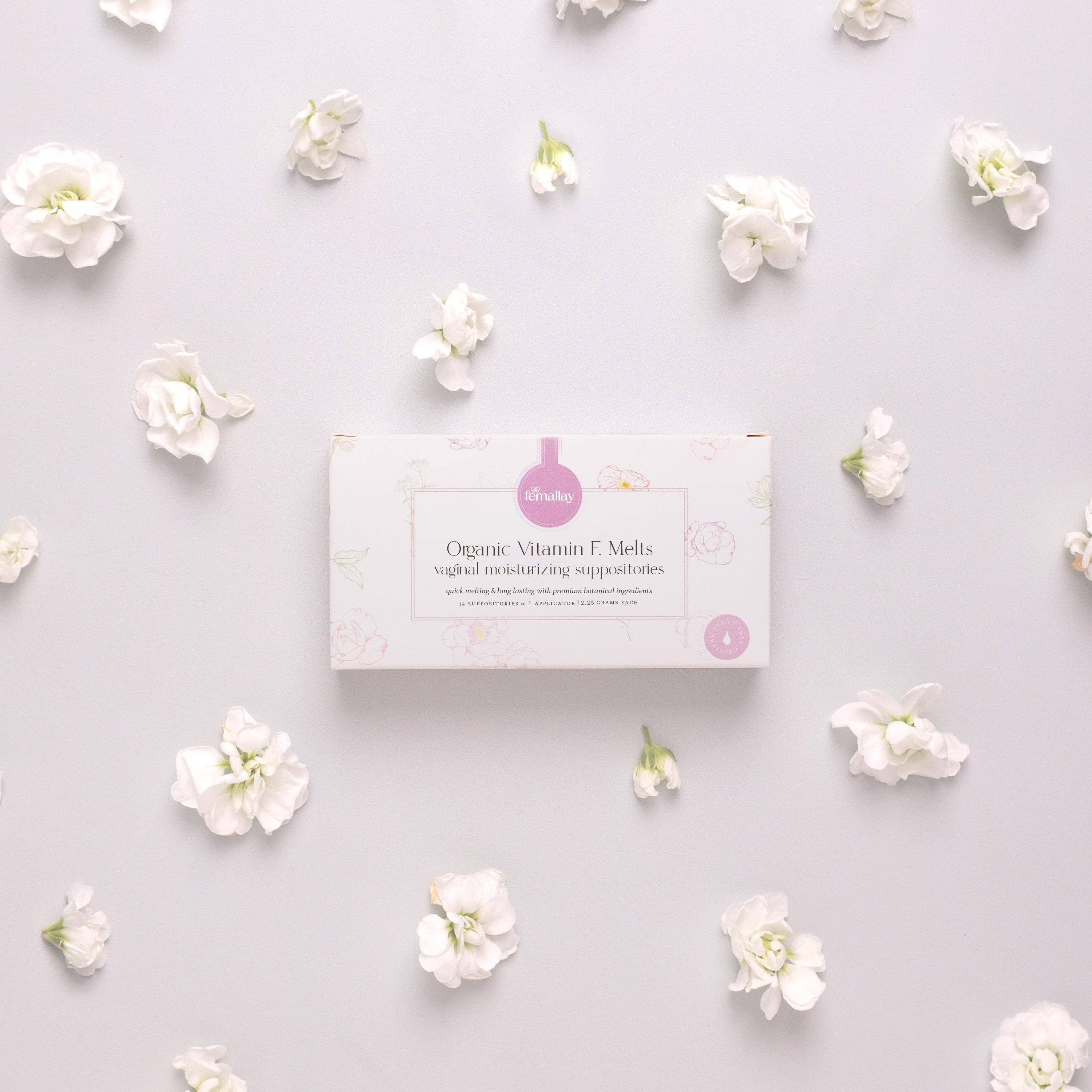Femallay Inc – Lubrificante pessoal por atacado – Supositórios Orgânicos Hidratantes Vaginais para Intimidade21