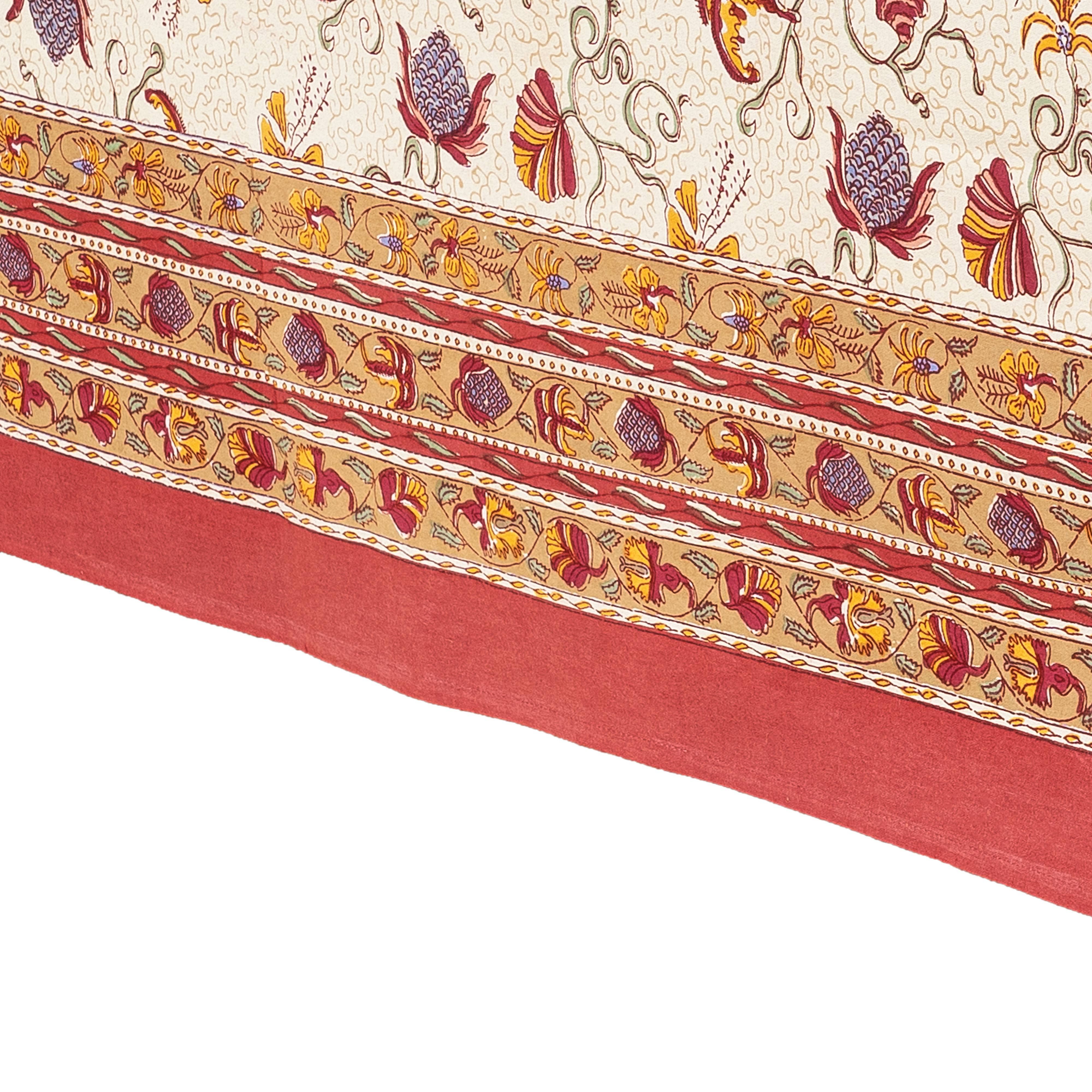 Couleur Nature - Wholesale Tablecloth - Fleurs des Indes | French Tablecloths17