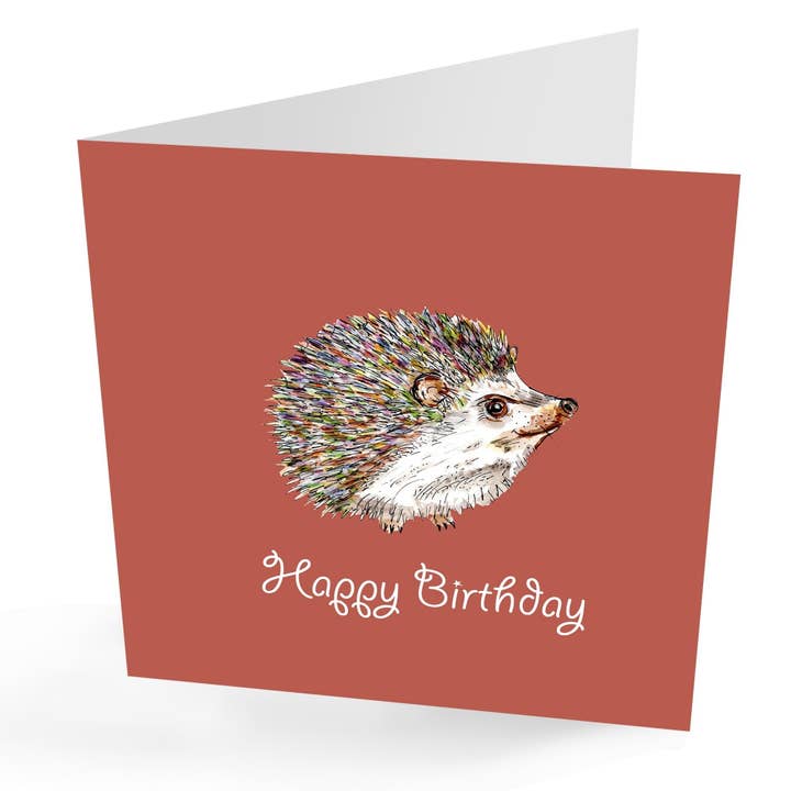 Lindo feliz cumpleaños Grumpy the Hedgehog para venta al por mayor de presentingperfection