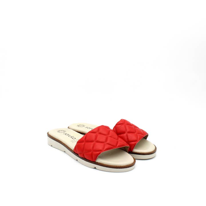 Soruka - Wholesale Sandals - Women's - Athena - Women's Quilted Leather Sandals · Summer Shoes