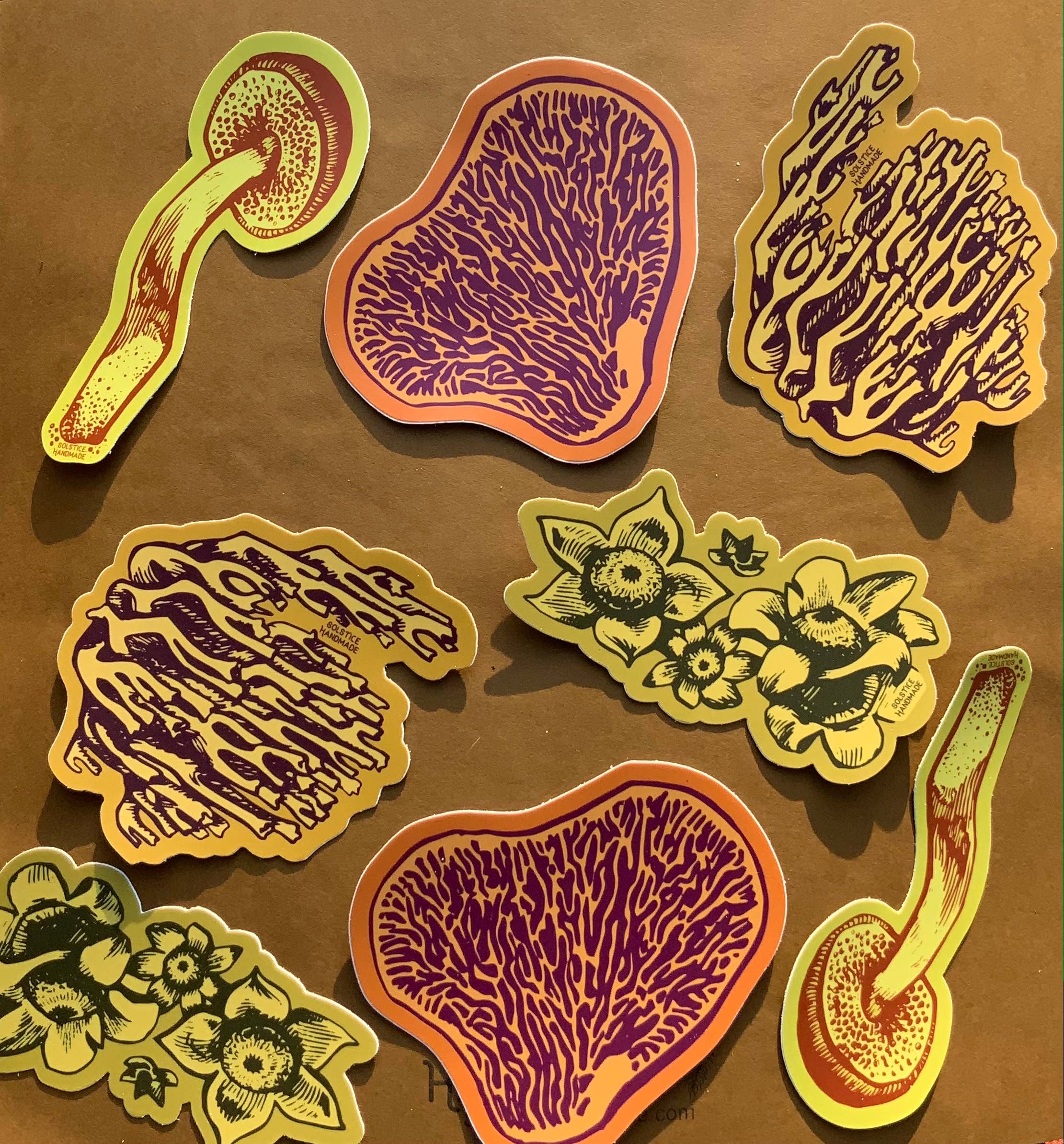 Solstice Handmade - Wholesale Sticker - Bolete Sticker1
