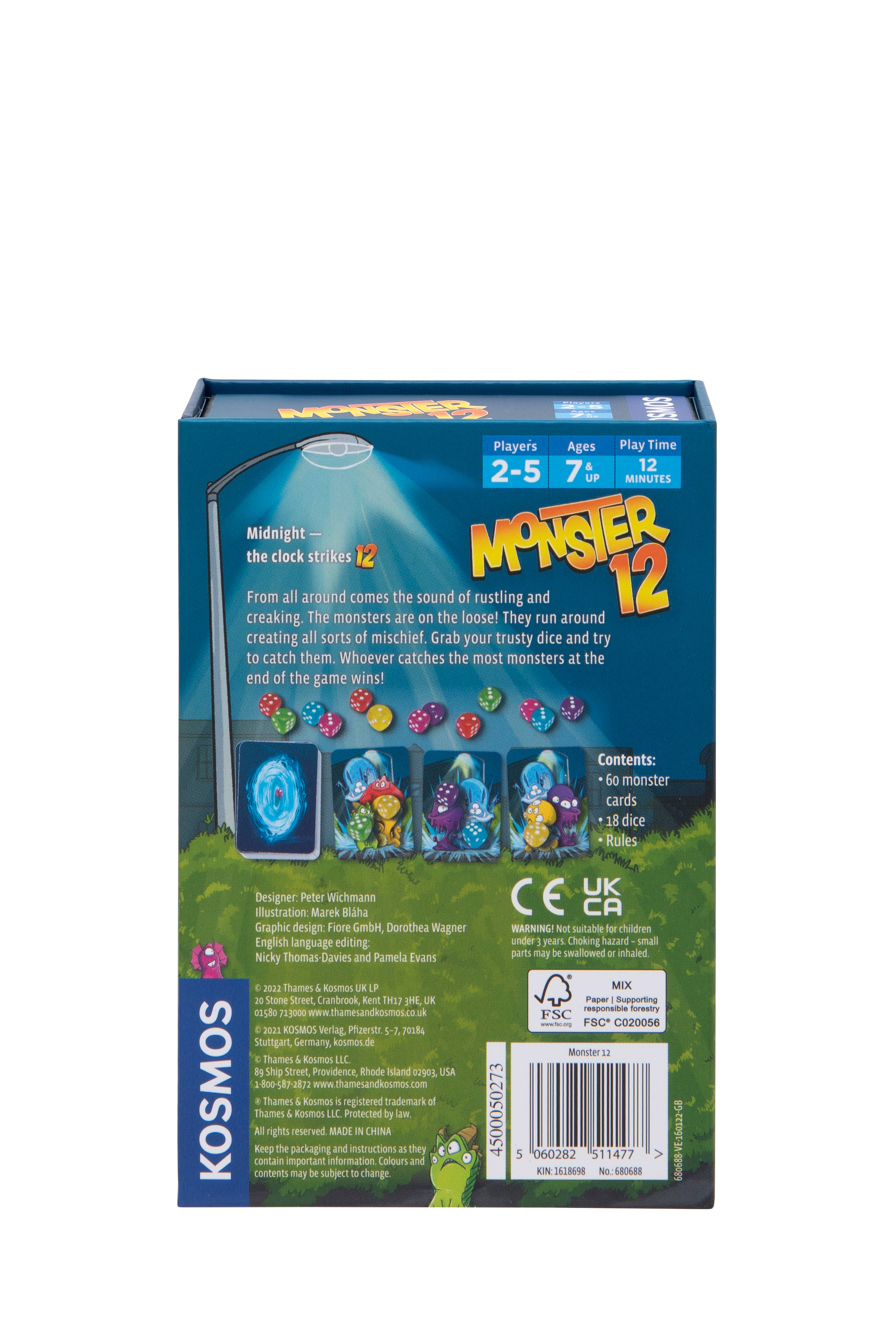 Thames & Kosmos UK LP - Vendita all'ingrosso Giochi da tavolo - Apri e Gioca: Mostro 12 - Gioco da Tavolo9