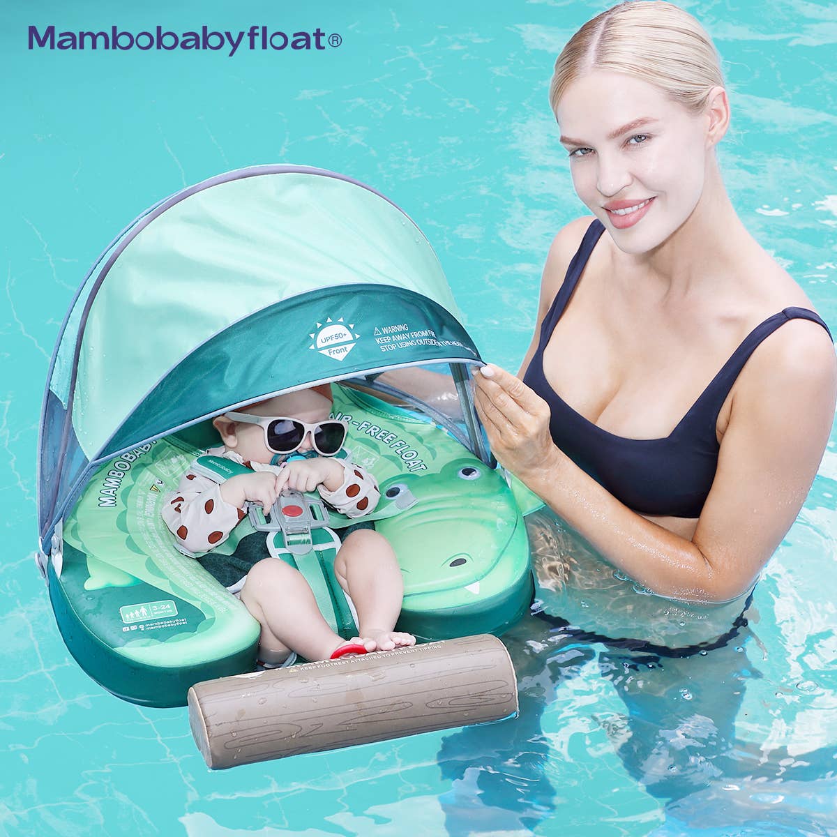 PPR - Wholesale Beach/Pool Toy - Kids & Baby - Mambobaby Float - Sunny Navigator - Crocodile2