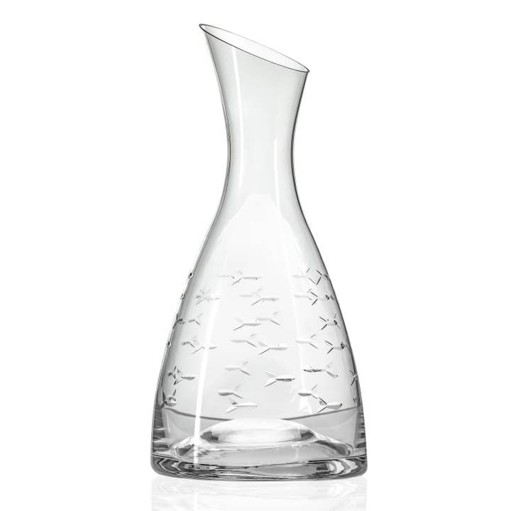 School of Fish 37.25oz Carafe for wholesale by Rolf Glass