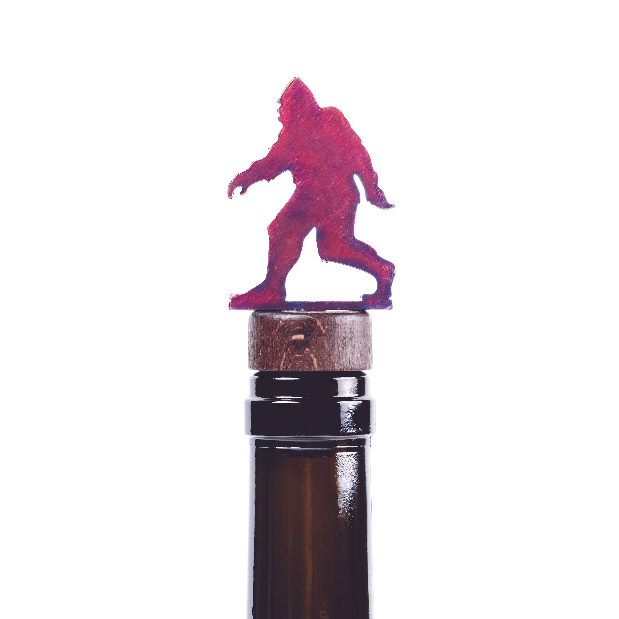 Blue Moose Metals - Wholesale Wine Stopper - Bigfoot Wine Bottle Stopper2