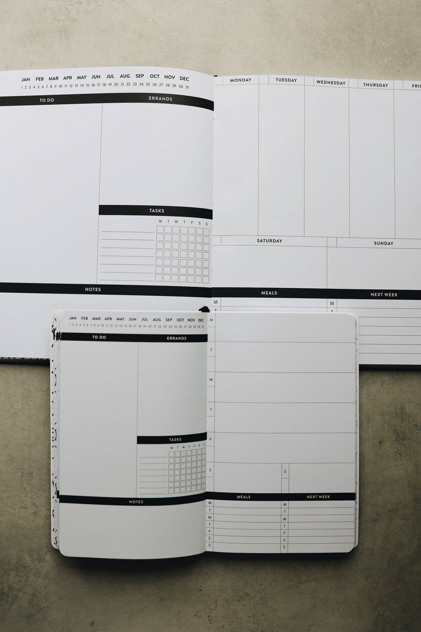 Rad & Happy - Wholesale Planner - 5x8 Undated Planner - Leaves Edition5