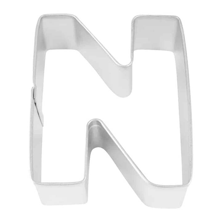 Letter N Cookie Cutter (2.75") for wholesale by R&M International