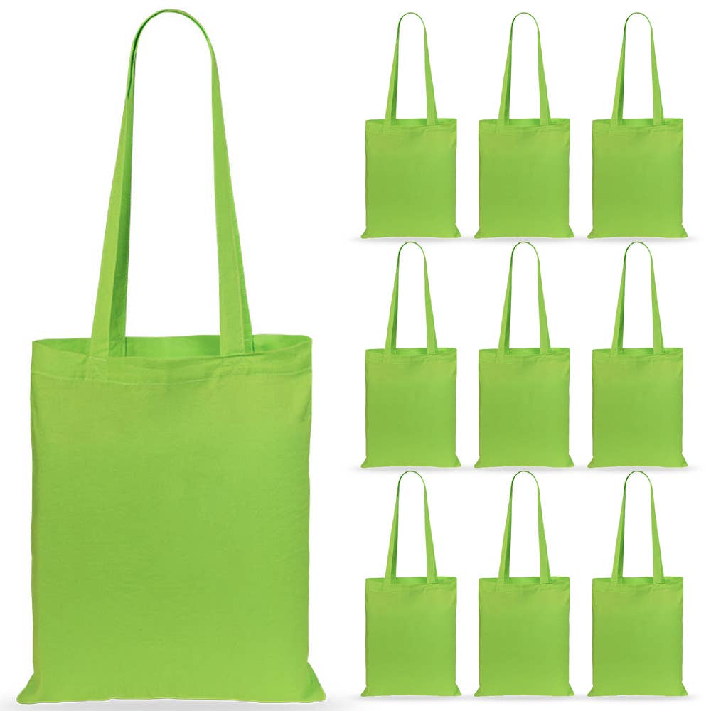 eBuyGB Craft Blanks - Wholesale Grocery/Shopping Bag - Premium Coloured Reusable 5oz Cotton Canvas Shopping Bag Eco7