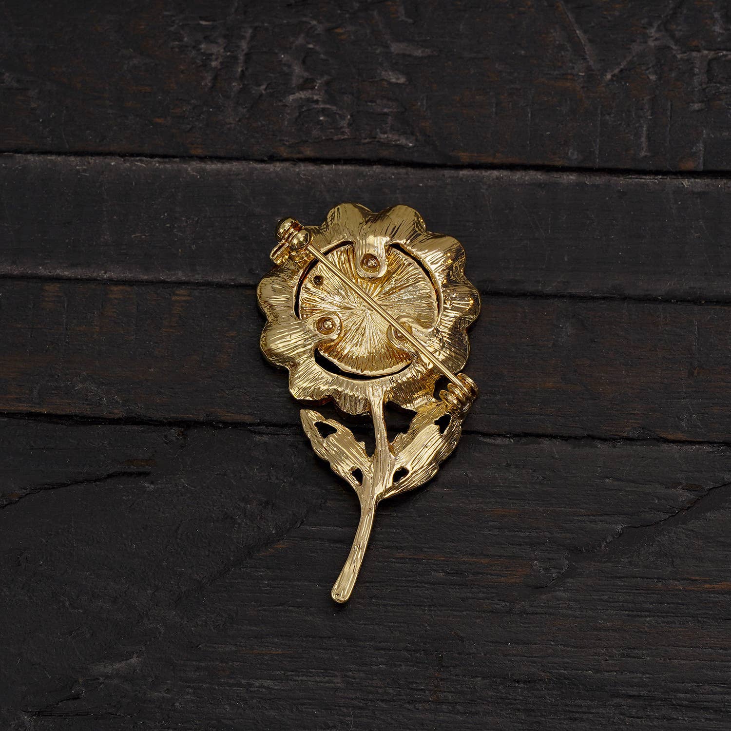 Tourtiwi – alfinete de lapela por atacado – Broche Retro de Girassol, Broche de Flor de Planta em Liga25