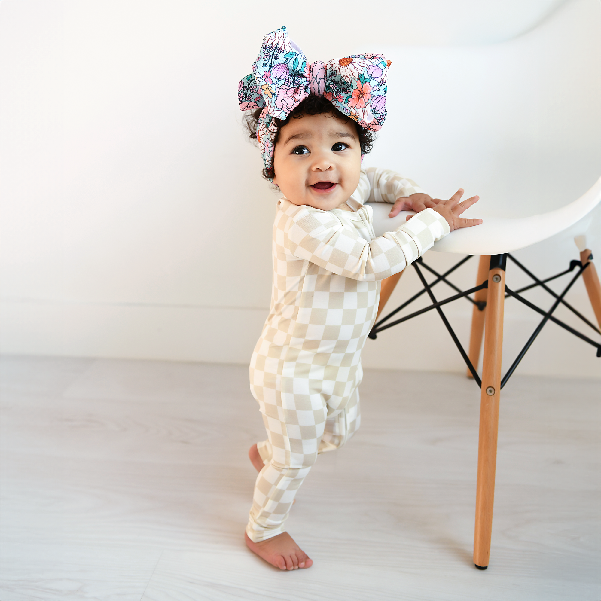 Gigi and Max - Wholesale Sleepsuit - Baby - Oakley Zip Bamboo Baby Pajama Sleepies Little Baby 2