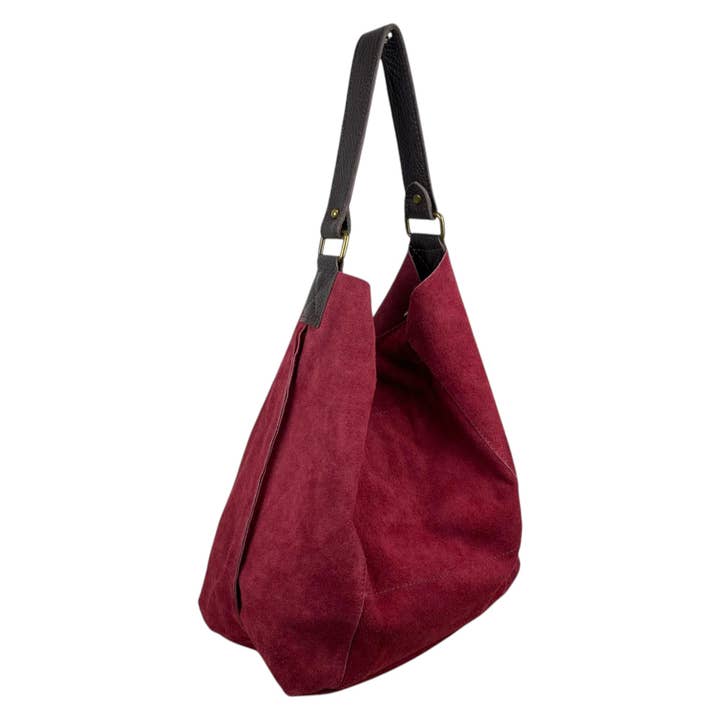 Chenson & Gorett - Wholesale Shoulder bag – women's - Large Suede Leather Hobo Bag for Women.3