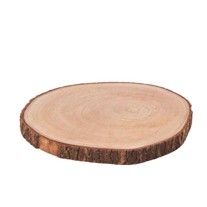 Natural Wood Slices - 12" for wholesale by Portofino International Trading, USA