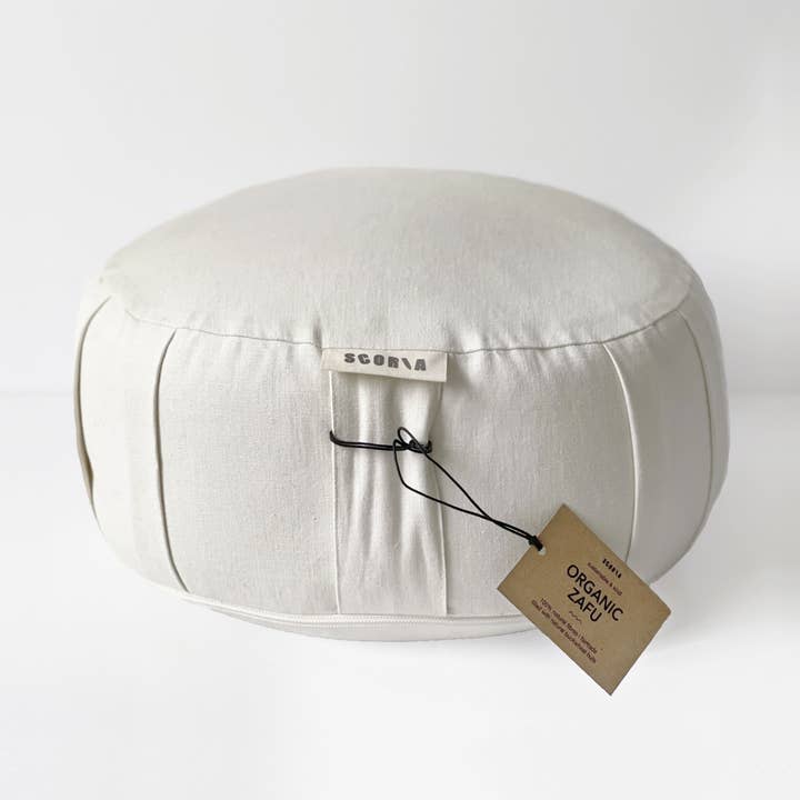 Almofada de Meditação Zafu Natural em Marfim por Scoria por atacado de Scoria World Inc.