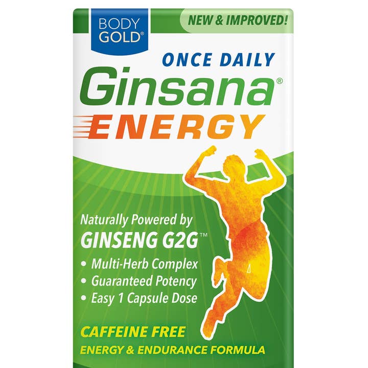 Once Daily Ginsana Energy for wholesale by Body Gold
