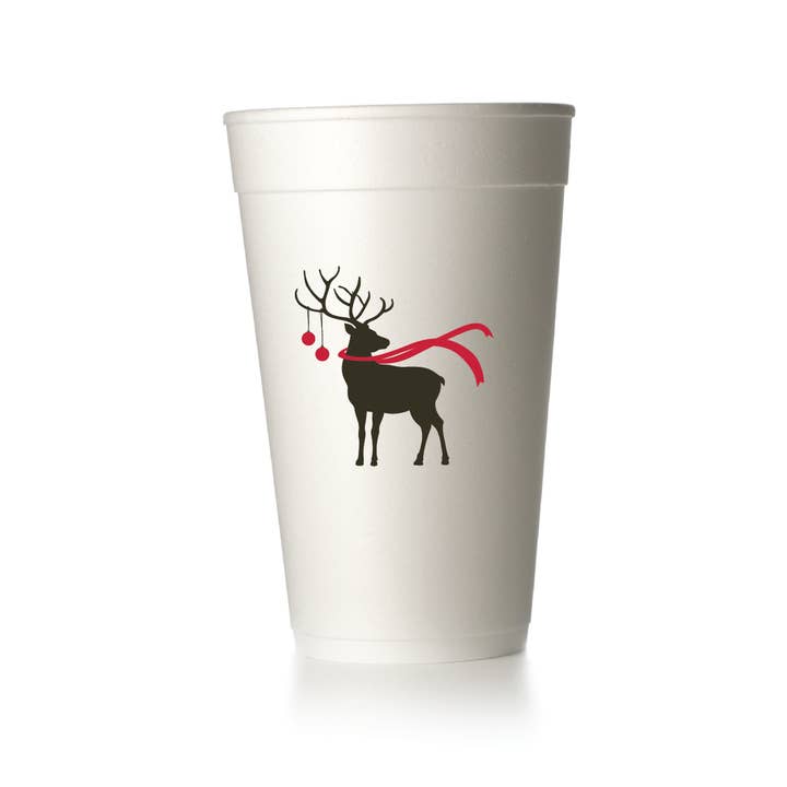 Deer Wearing a Scarf Cups for wholesale by MADdesign
