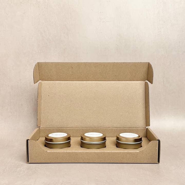 Hill Country Collective – Head West Sample Set (3 Candles) for wholesale by Hill Country Collective
