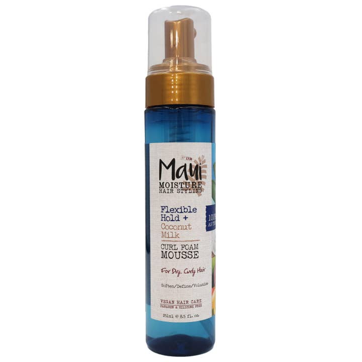 Mousse en mousse souple Maui MOIST au lait de coco, 8,5 oz pour la vente par KT Supply