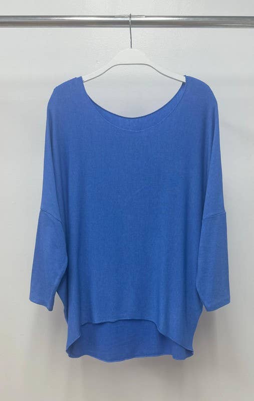 VENTI6 - Wholesale Knit Sweater - Women's - LIGHT WEIGHT DOLMAN SOFT WOOL/ANGORA SWEATER (708409-321)9