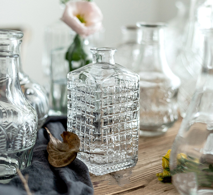 Sweet Home Deco – Vaso por atacado – Vaso de vidro de flor de primavera rústico, vaso tamanho jumbo, vaso de mesa14