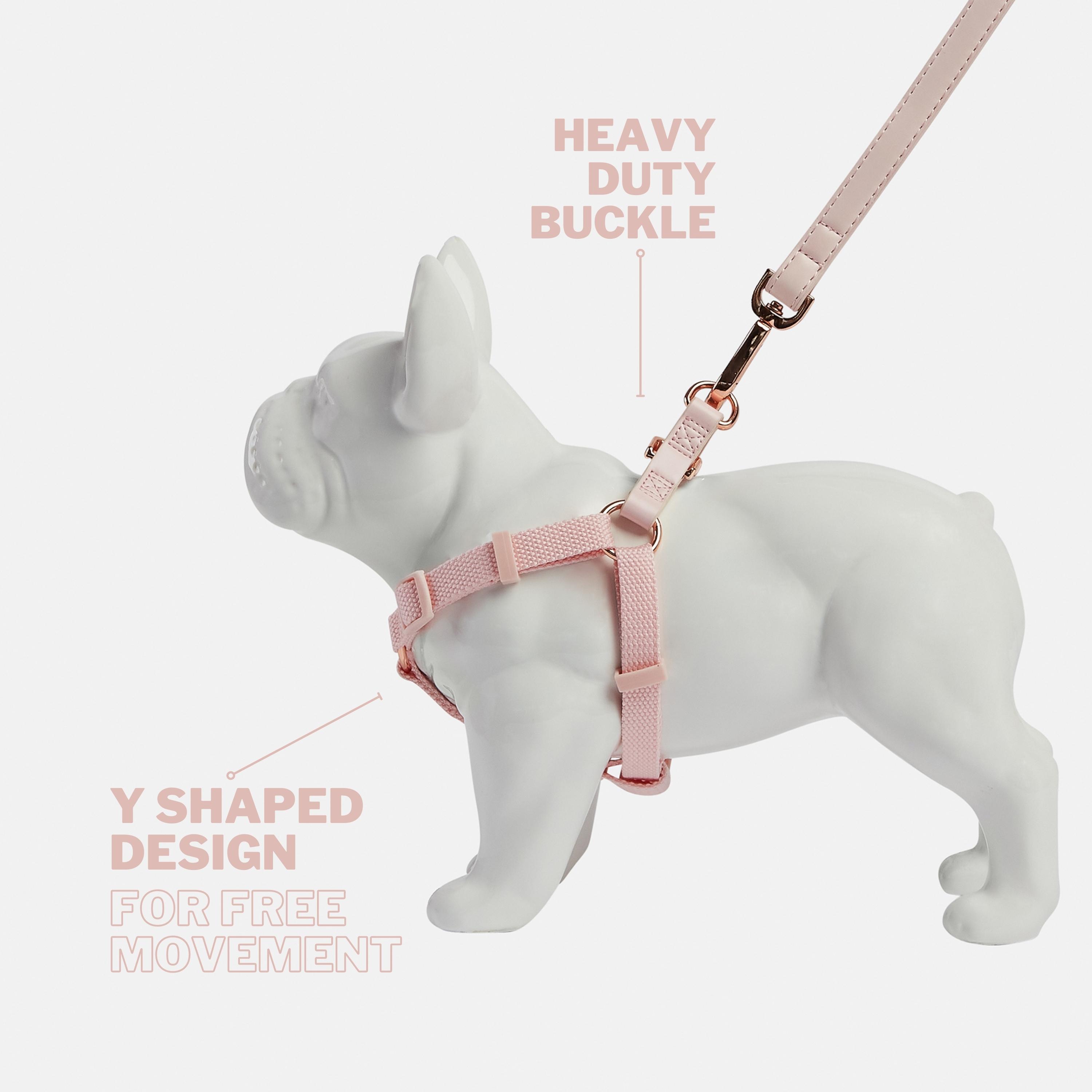 Barc London - Wholesale Pet Harness - Dog - Pink Dog Harness | Step in Harness | Y Shaped Harness1
