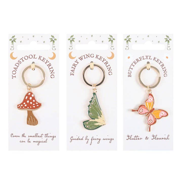 Something Different Wholesale - Wholesale Retailer Display - Accessories - Set of 18 Enchanted Fairy Keyrings on Display3