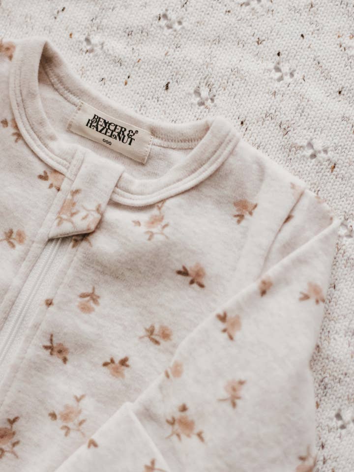 Bencer & Hazelnut - Wholesale Sleepsuit - Baby - Zipsuit - Patricia