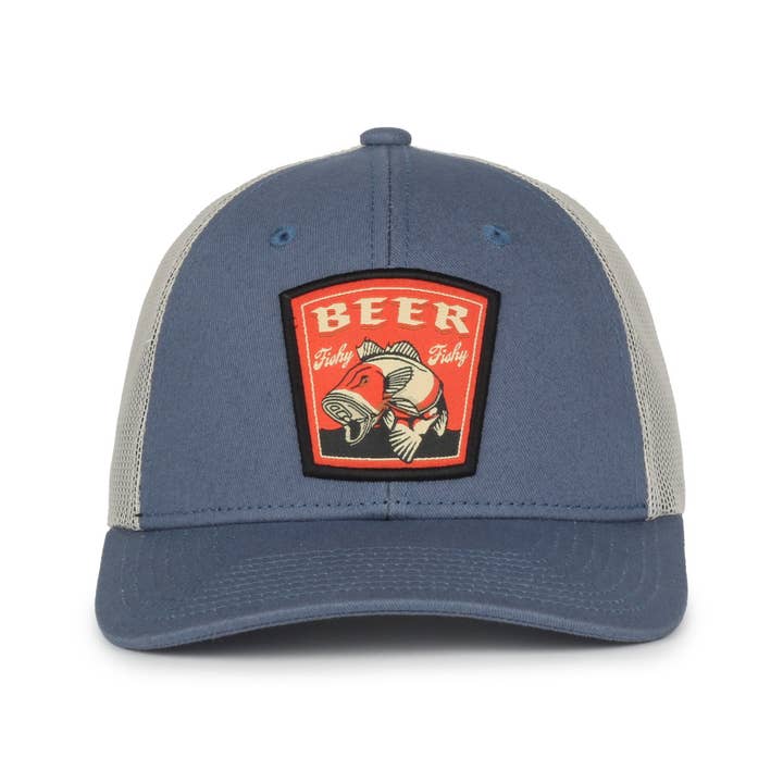 Outdoor Cap - Wholesale Trucker Hat - Unisex - Beer Fish Cap1