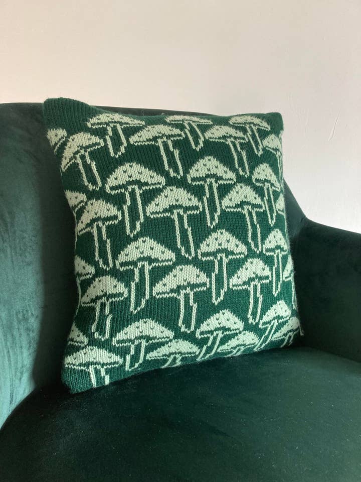 Cushion - Single Mushroom - All Colours for wholesale by Emilie Flora