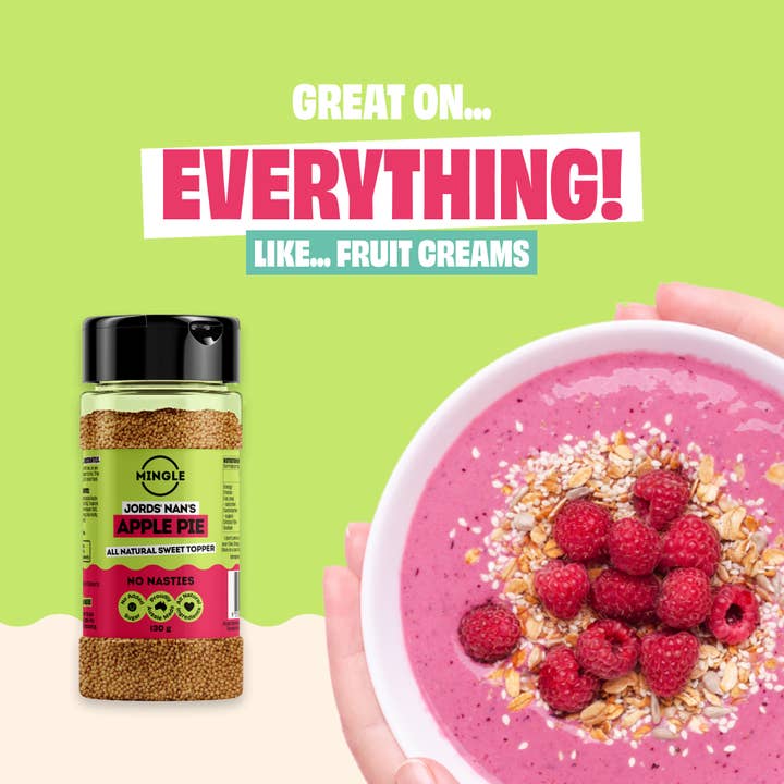 Mingle Seasoning - Wholesale Dried spice mix - *NEW* JORDS' NAN'S APPLE PIE SWEET TOPPER3