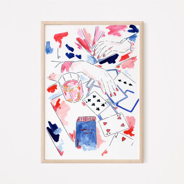 Votre maison ou la mienne ? - Imprimer pour la vente par Holly Bright Art