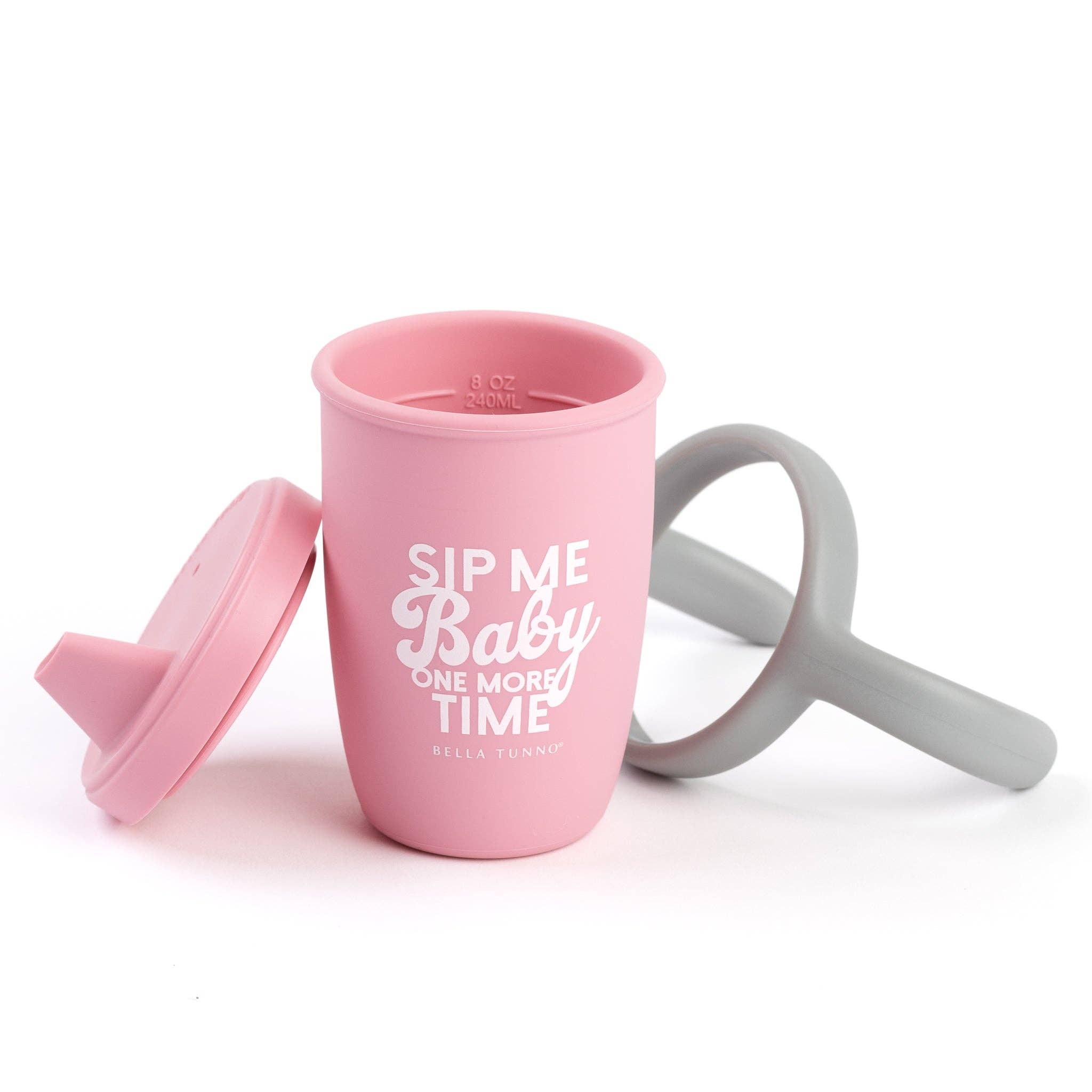 Pink Sip Me Baby Happy Sippy Cup for wholesale on Faire2