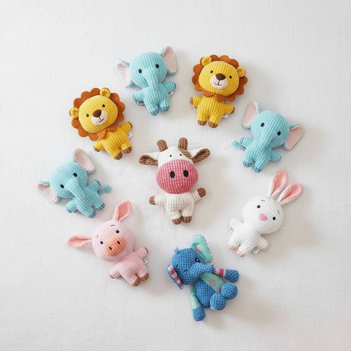 Durable Plush Elephant Chew Toy for Pets for wholesale by kapeit