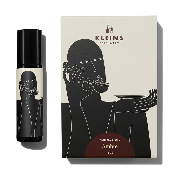 Huile de parfum Ambre pour la vente par Kleins Perfumery