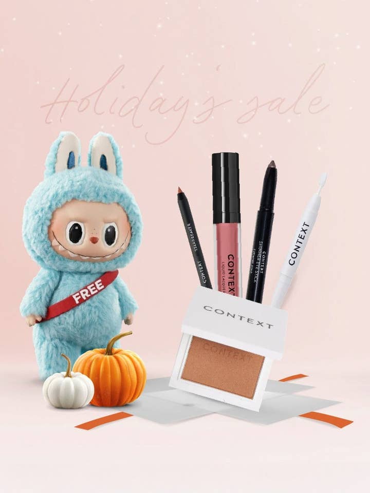 Le sac de beauté de Labubu pour la vente par Context Skin