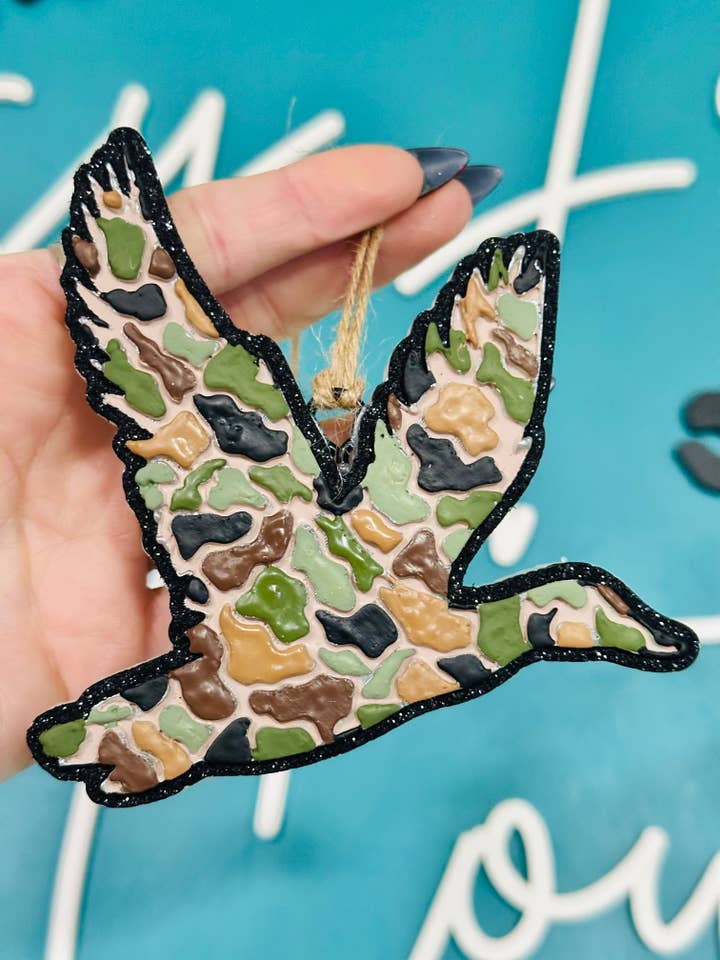 Canard Camo Désodorisant Voiture pour la vente par Sassy Fras Couture