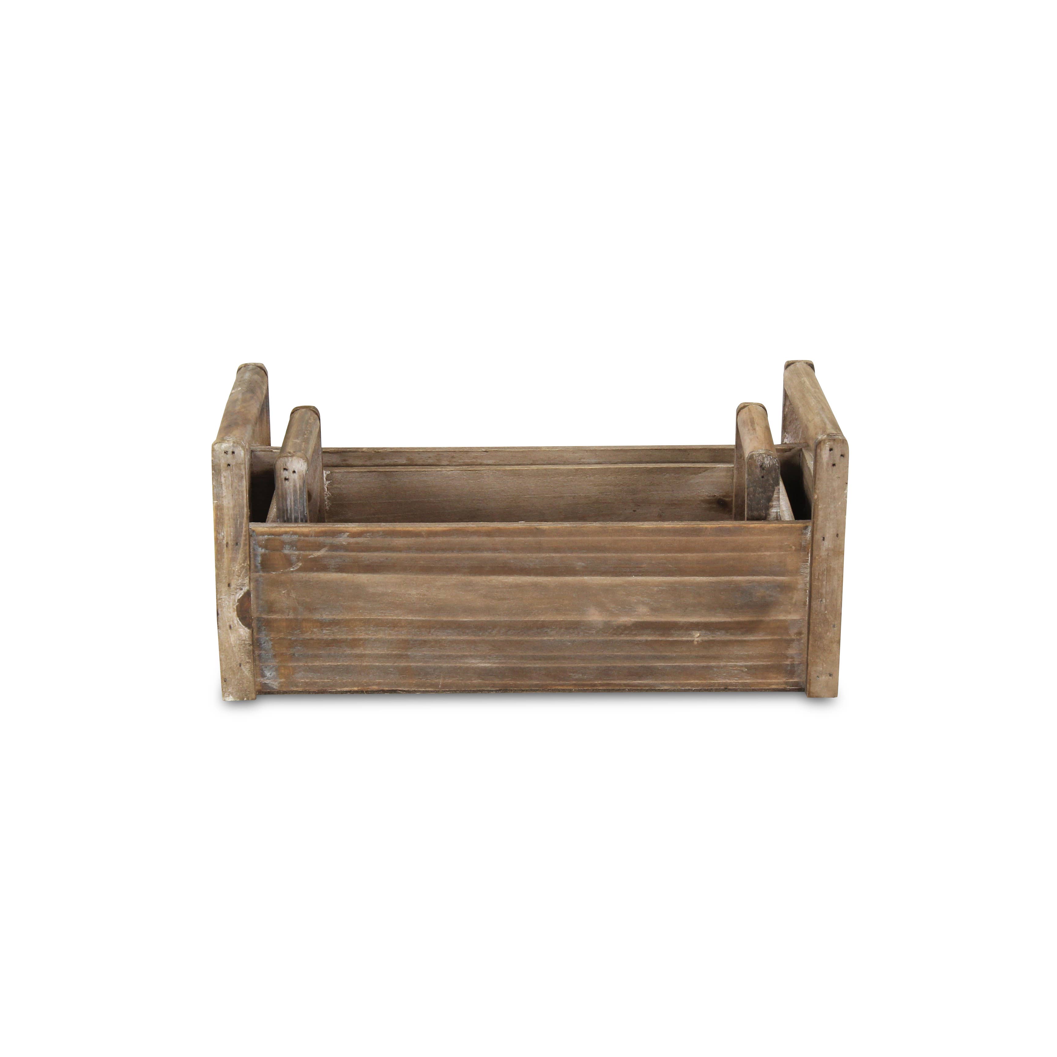 Cheungs Home Decor – Großhandel Hochbeet – Darci Pflanzgefäße aus Holz, 2 Stück6