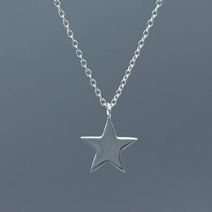 Shiny Star Halskette für den Großhandel von Something Silver