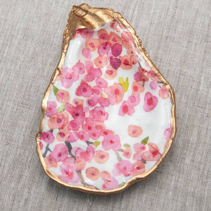 Blair's Oyster Shells - Wholesale Decorative Tabletop Object - Cherry Blossom